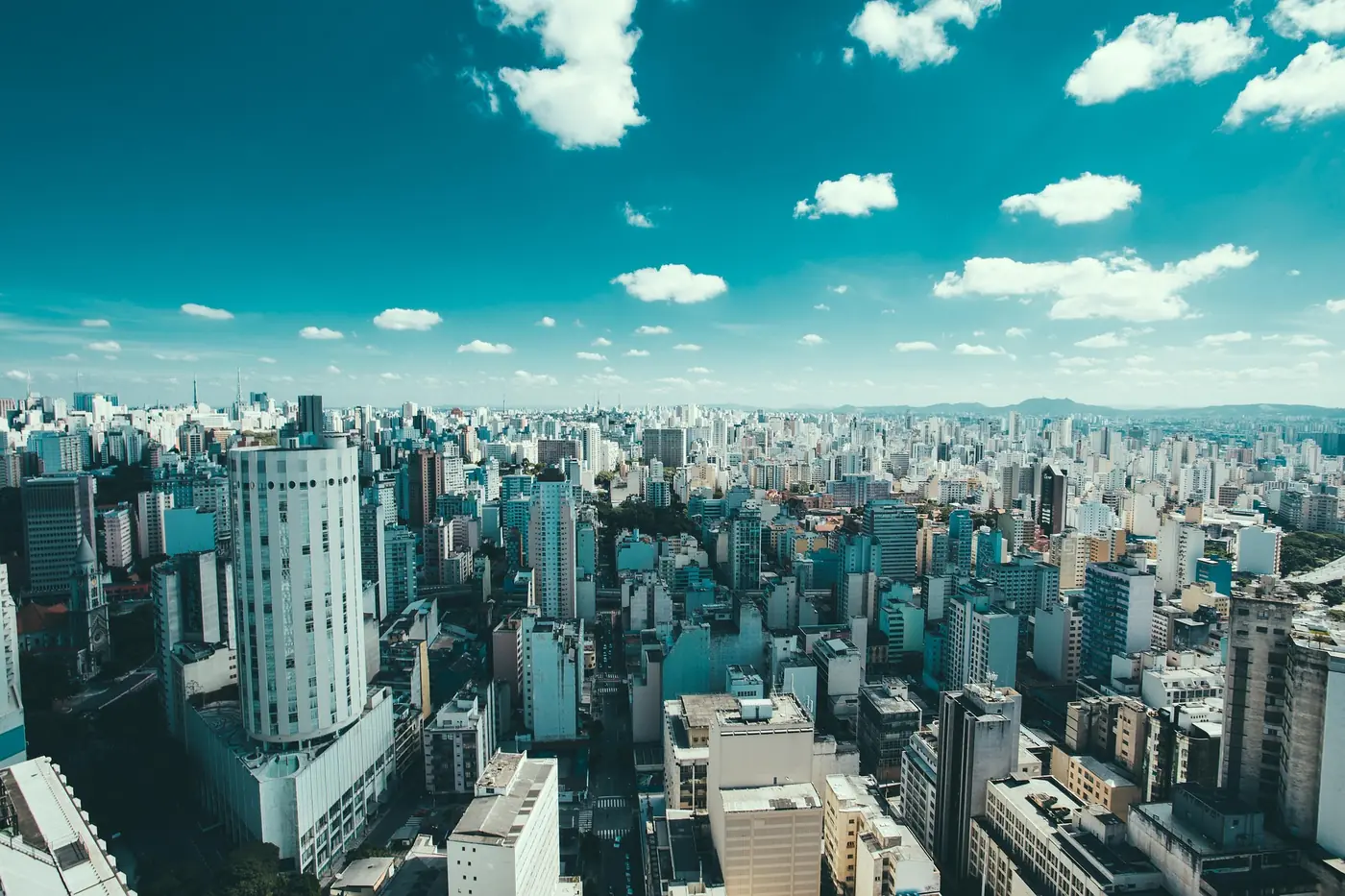 Downtown São Paulo skyline